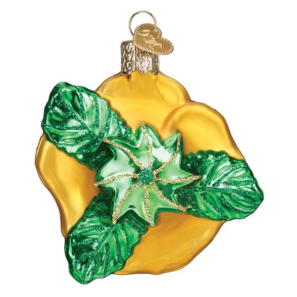 Yellow Rose Ornament by Old World Christmas