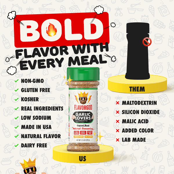 Flavor God brand "Garlic Lover's Seasoning"