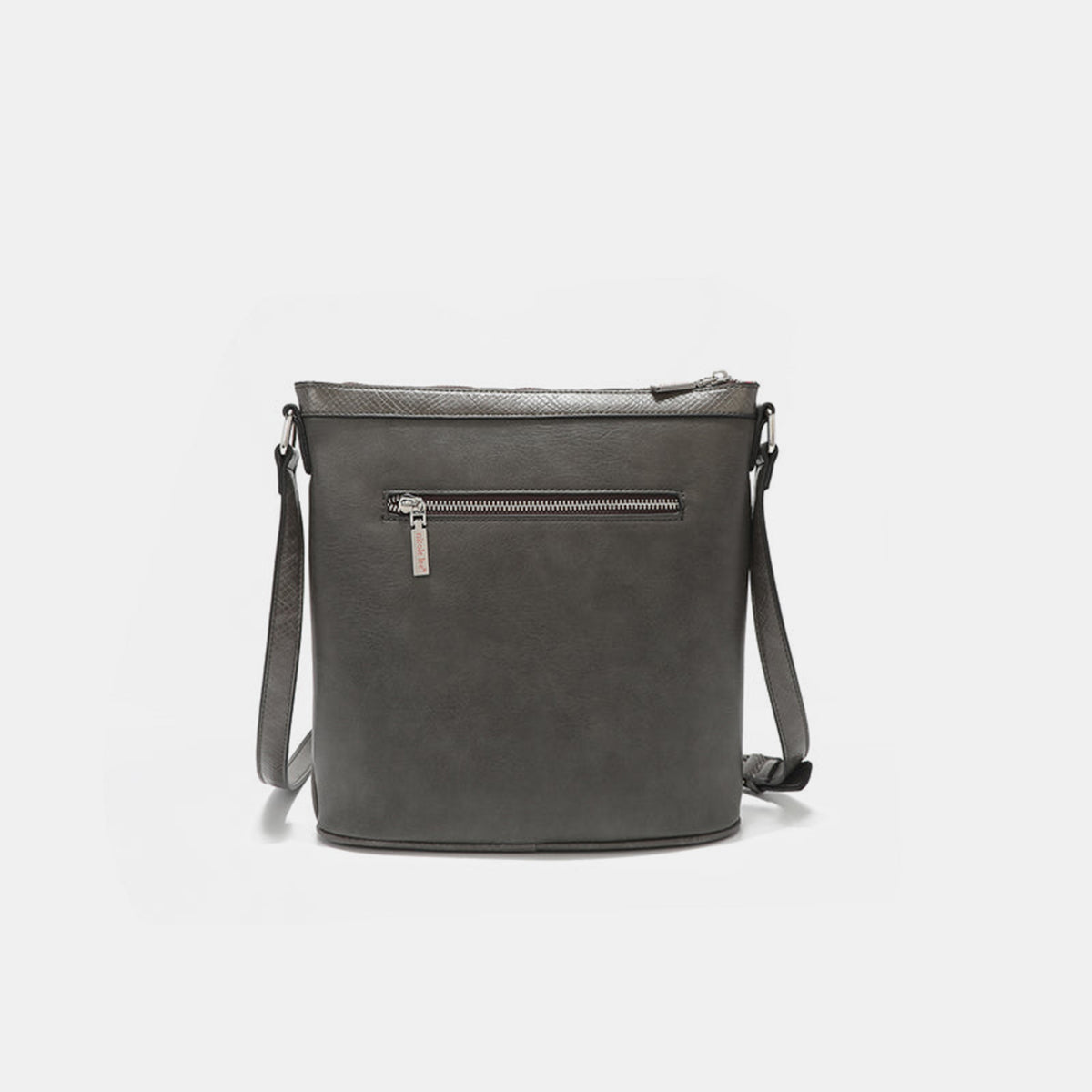 Nicole Lee Metallic Stitching Embroidery Inlaid Rhinestone Crossbody Bag