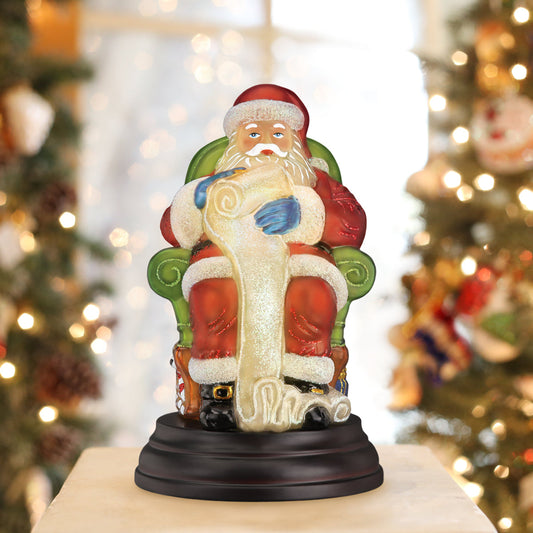 Santa Checking His List Light by Old World Christmas