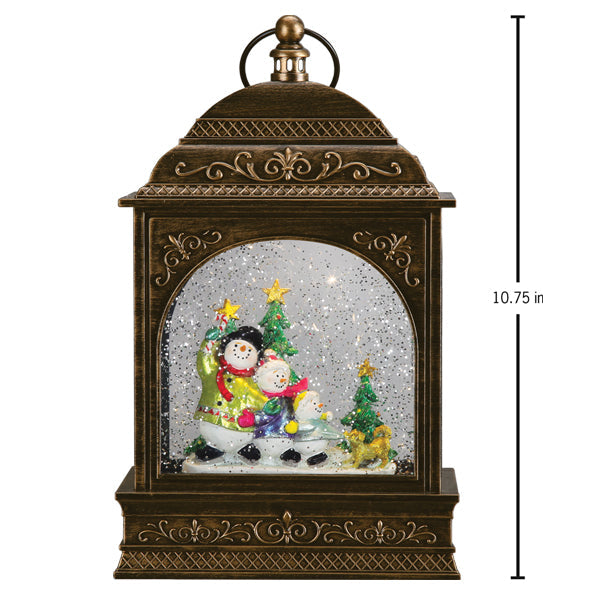 Snow Family Lantern by Old World Christmas