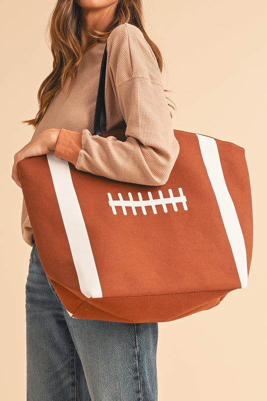Football Large Tote Bag