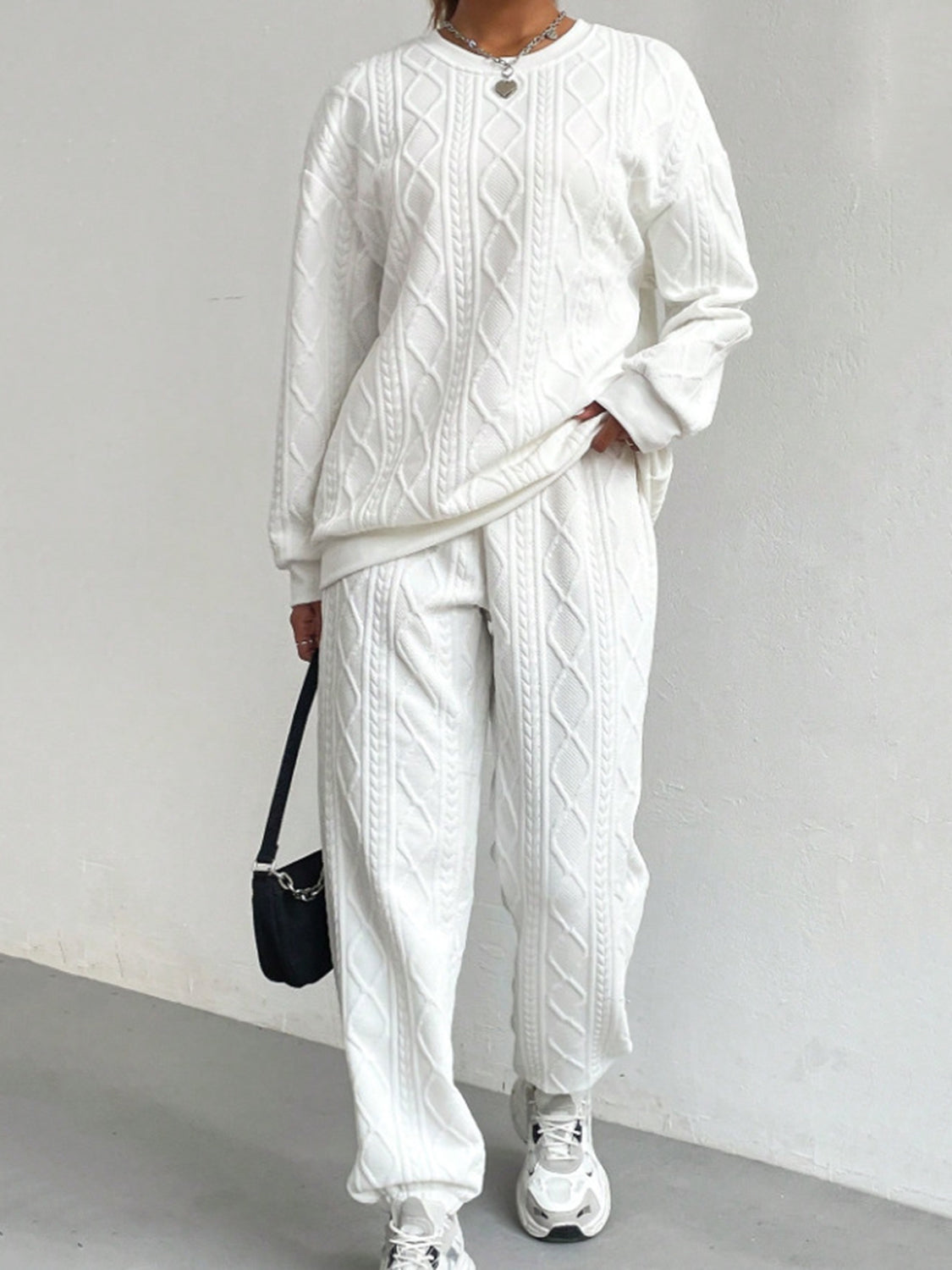 Soft and cozy two piece loungewear set in several colors