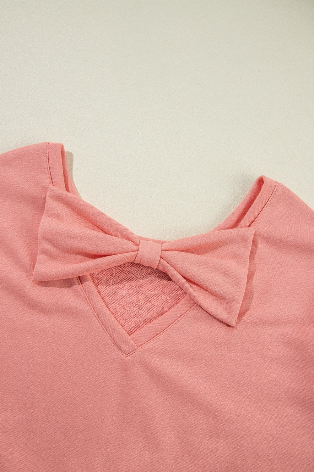 Long Sleeve Sweatshirt with Bow