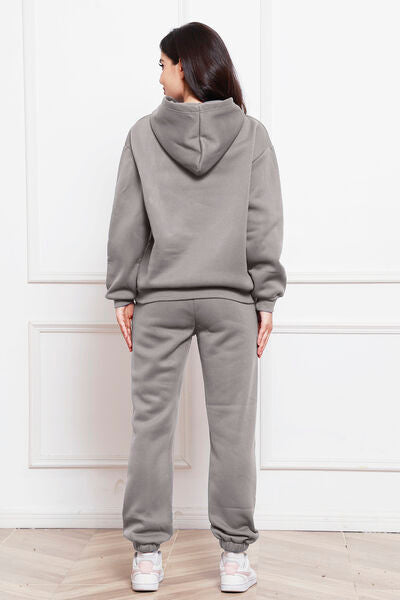 Long Sleeve Hoodie and Pants Set