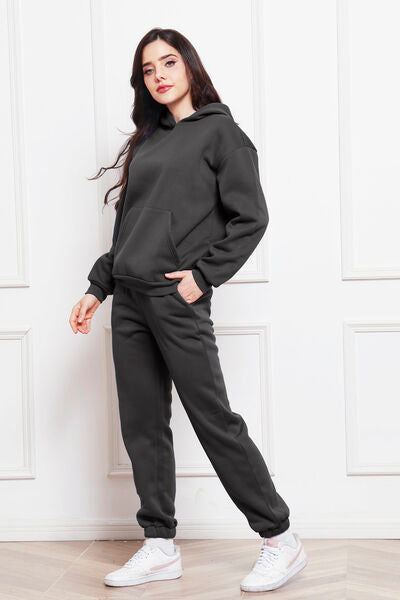 Long Sleeve Hoodie and Pants Set