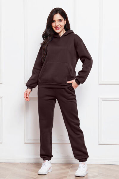 Long Sleeve Hoodie and Pants Set