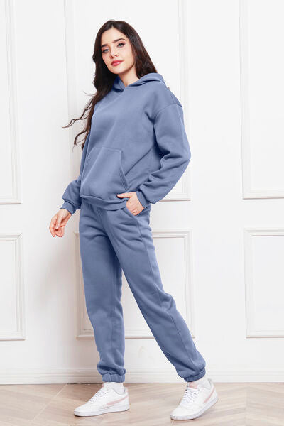 Long Sleeve Hoodie and Pants Set