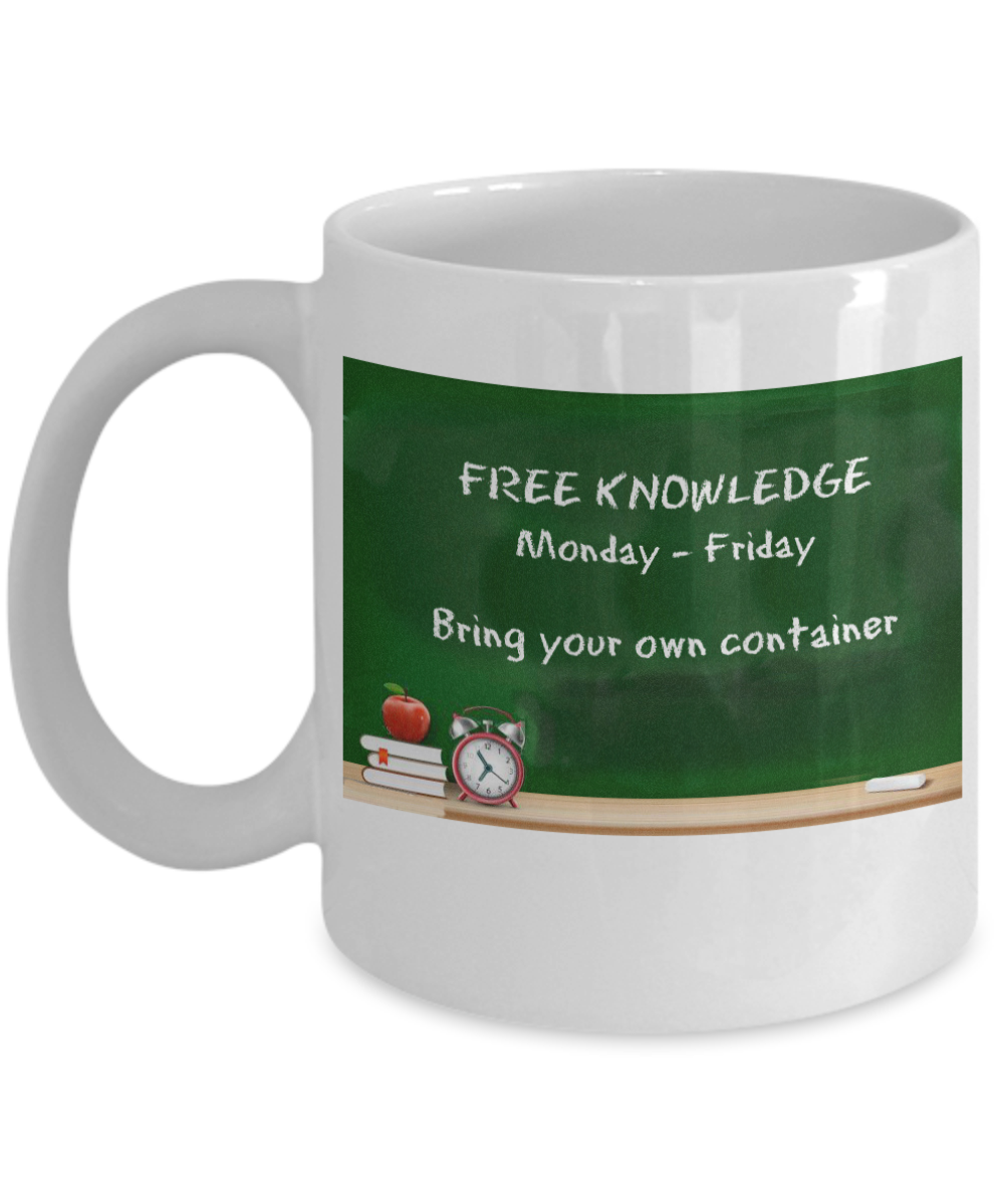 Free Knowledge Coffee Mug