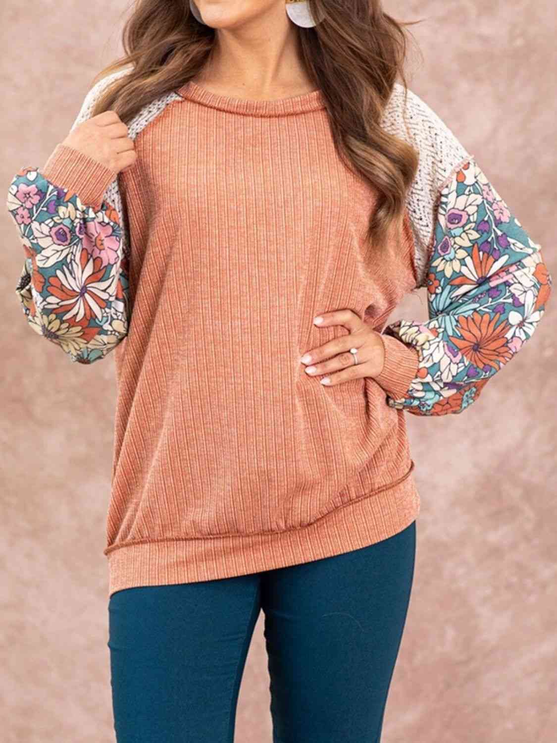 Trendy Round Neck Blouse