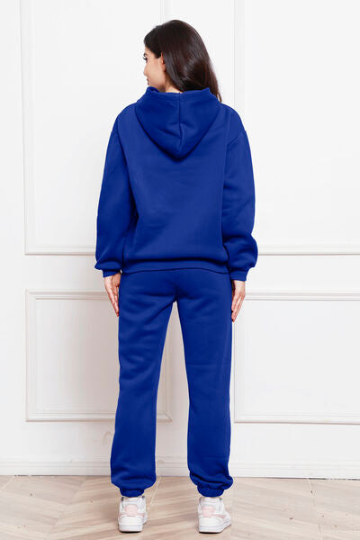 Long Sleeve Hoodie and Pants Set