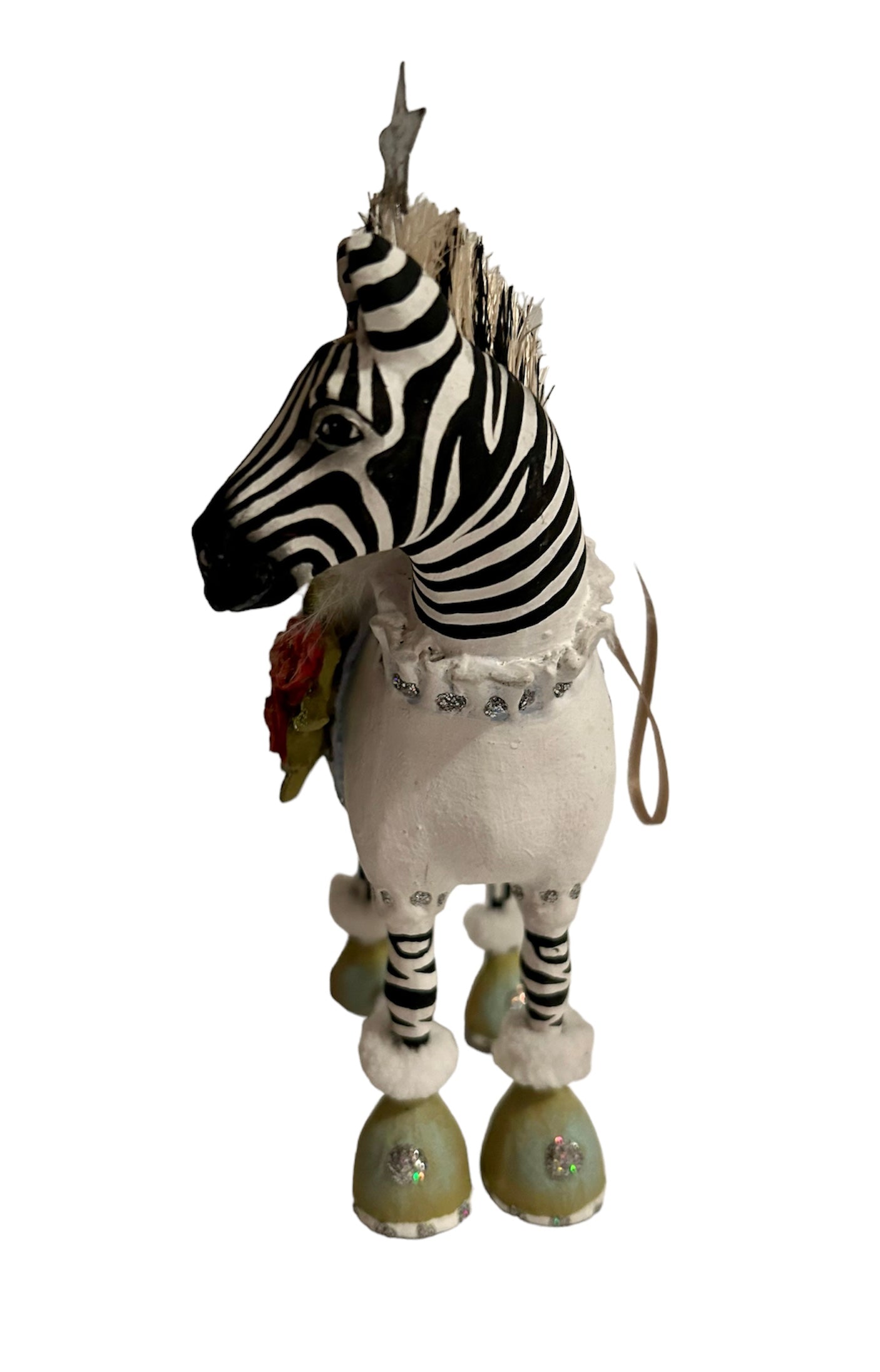 Patience Brewster Jambo Zelda Zebra Ornament